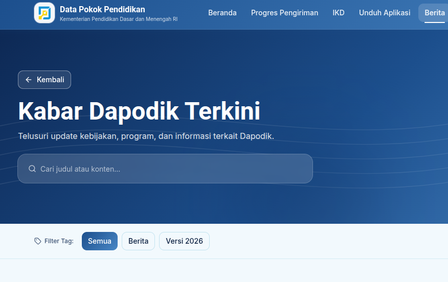 Akun Dapodik 2027 Tidak Bisa Digunakan? Begini Cara Mengatasinya Sesuai Panduan Resmi